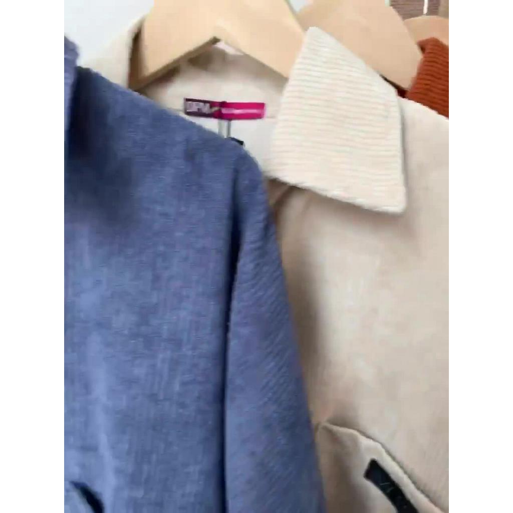 Áo sơ mi nhung tăm ulzzang dáng rộng phong cách hàn quốc Zinti Store SM05 | BigBuy360 - bigbuy360.vn