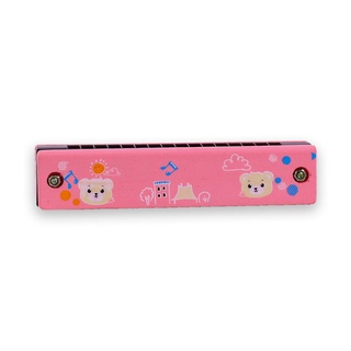 Kèn Harmonica 24 Lỗ Bằng Gỗ Dành Cho Bé