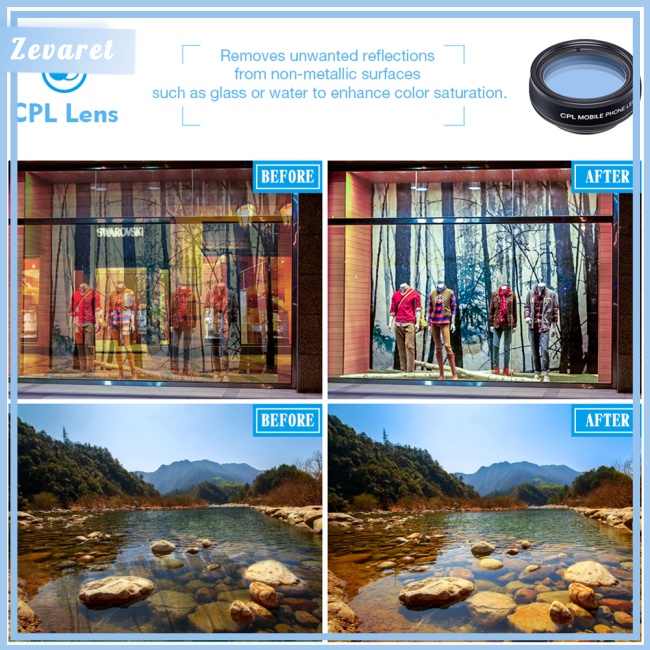 Bộ Lens Mở Rộng 10 Trong 1 Góc Rộng Marco 0.63X 198-Degree Fisheye X2 Lens 15X Cho Điện Thoại