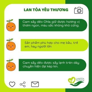 Cam sấy dẻo Ohla 100g