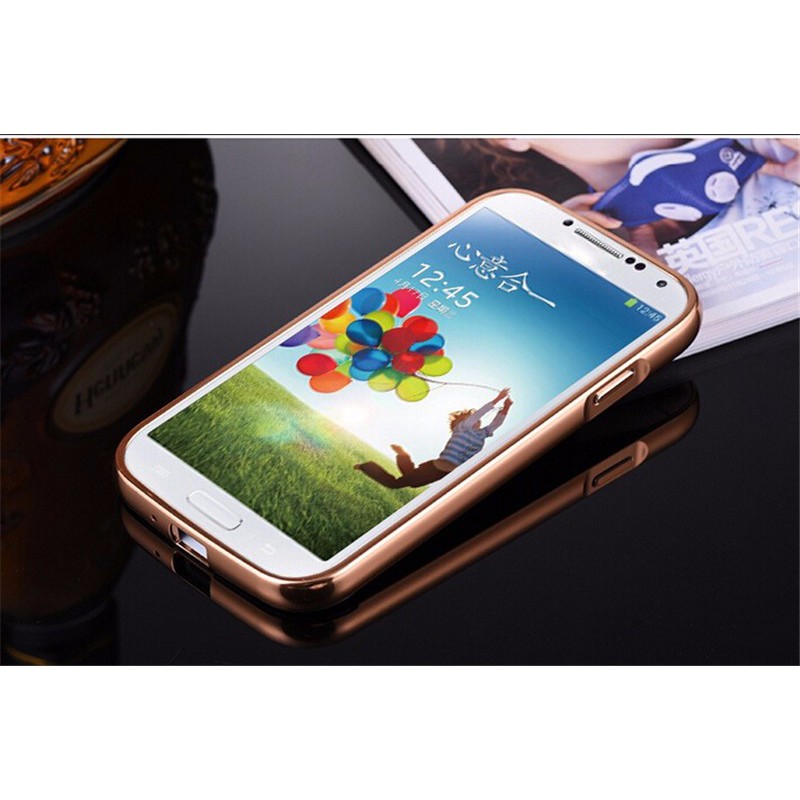 [Hàng mới về] Ốp lưng tráng gương Samsung Galaxy S4 viền kim loại