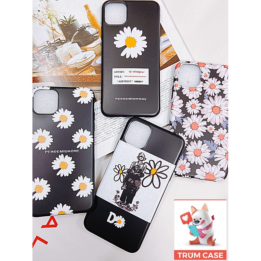 ⚡Ốp Lưng iphone⚡ IDM hàn GD hoa cúc chống bẩn bụi sốc full iphone 6-6s/6-6s plus/7-8 plus/X-XS/XS MAX/11/ 11 pro max