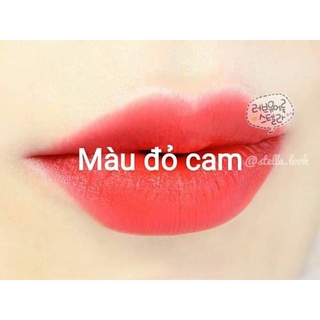 Son dầu dừa cao cấp màu đỏ cam