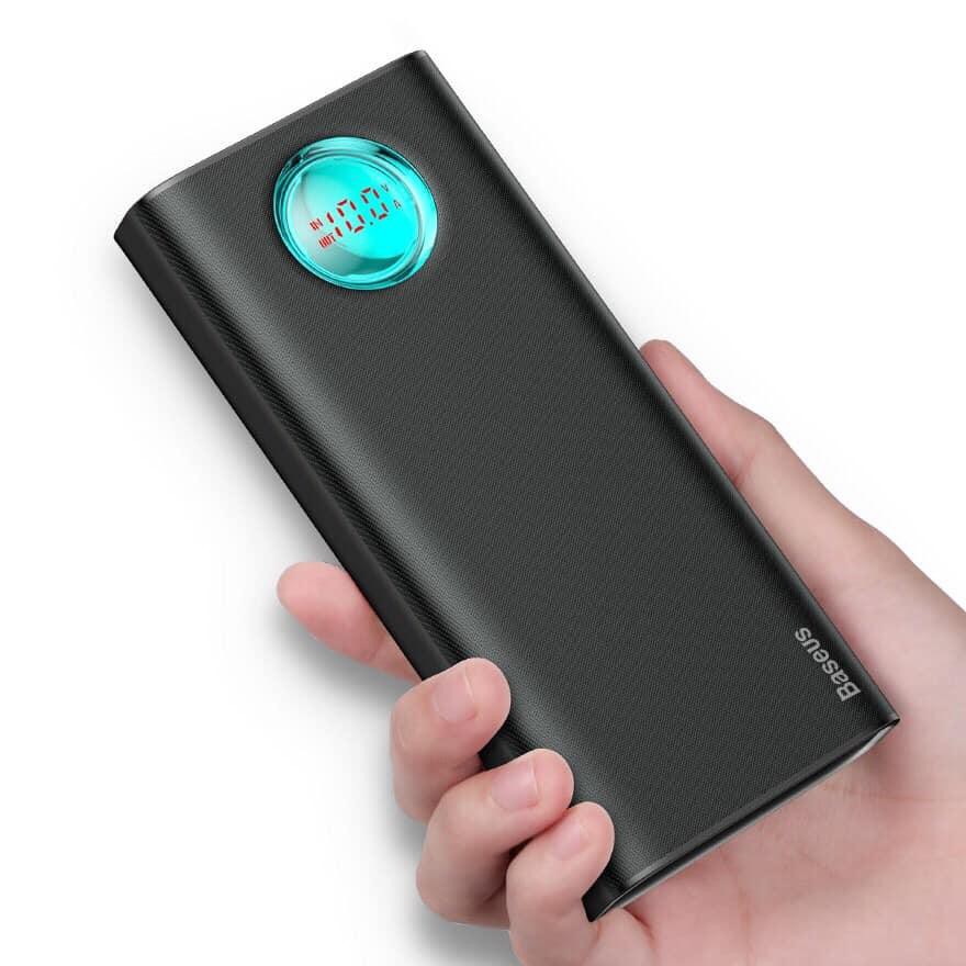 Pin dự phòng Baseus PPALL-LG01 Amblight 20000mAh hỗ trợ PD 18W và QC 3.0/2.0