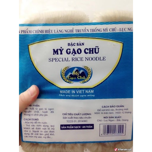 1 Gói Mỳ Chũ Bắc Giang (800G)