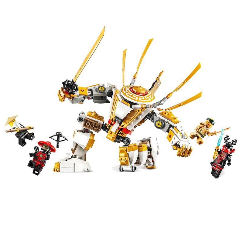 （CÓ SẴN）Đồ chơi lắp ráp mô hinh ninja 11492 Golden Mech robot người máy tổ sư Golden Mech