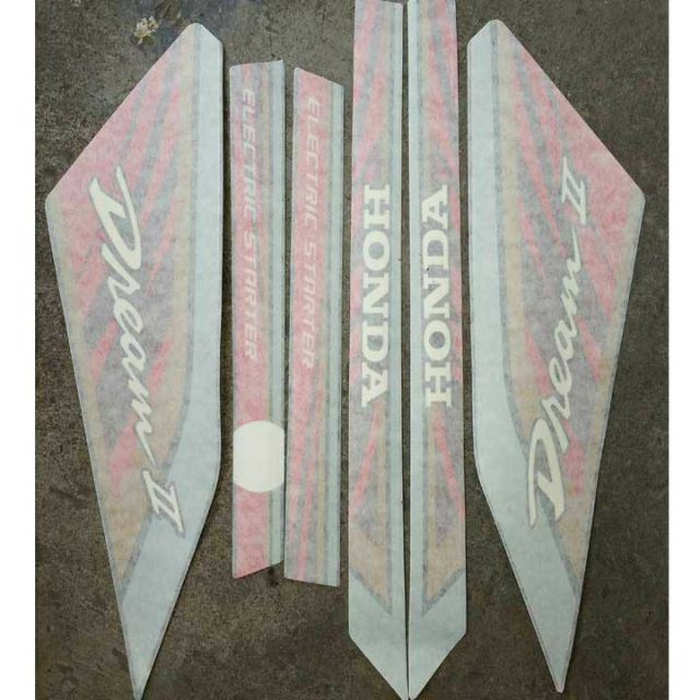 Tem xe Dream Thái Lan nhập khẩu chính hãng full bộ toàn xe!2 màu gốc