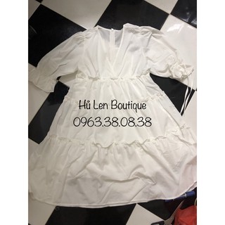 ĐẦM BABYDOLL NHẤN BÈO (KÈM HÌNH THẬT)