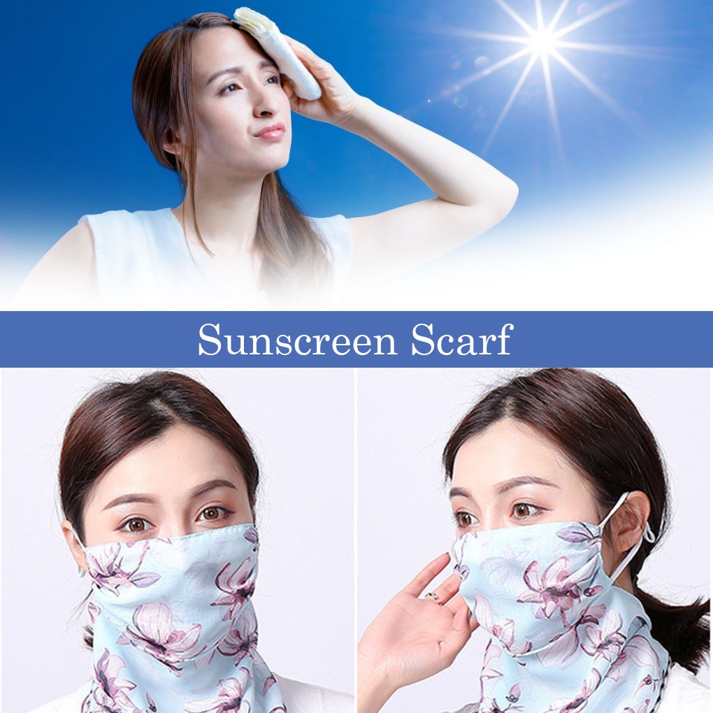 Khăn Choàng Chiffon In Họa Tiết Cho Nữ