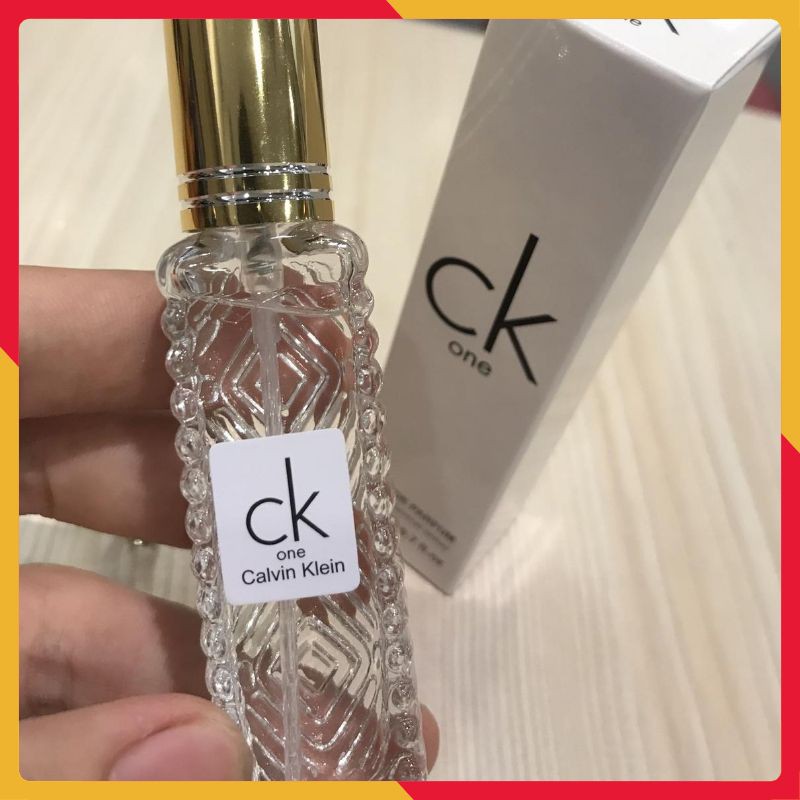 Nước Hoa Nam Nữ CK One 20ml Parfum Cực Thơm