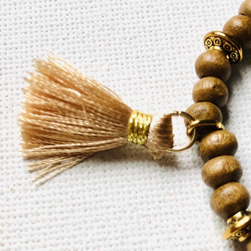 Lắc Tay Chuỗi Hạt Gỗ Tịnh Tâm 🦗denhuihandmade☘️