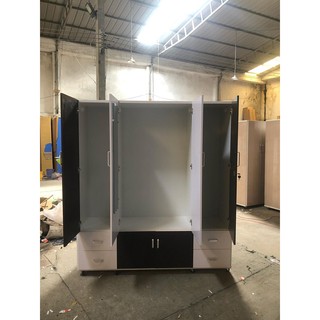 Tủ nhựa 4 cánh 2 ngăn kéo ngang 1m64 cao 1m84 sâu 47cm TN414