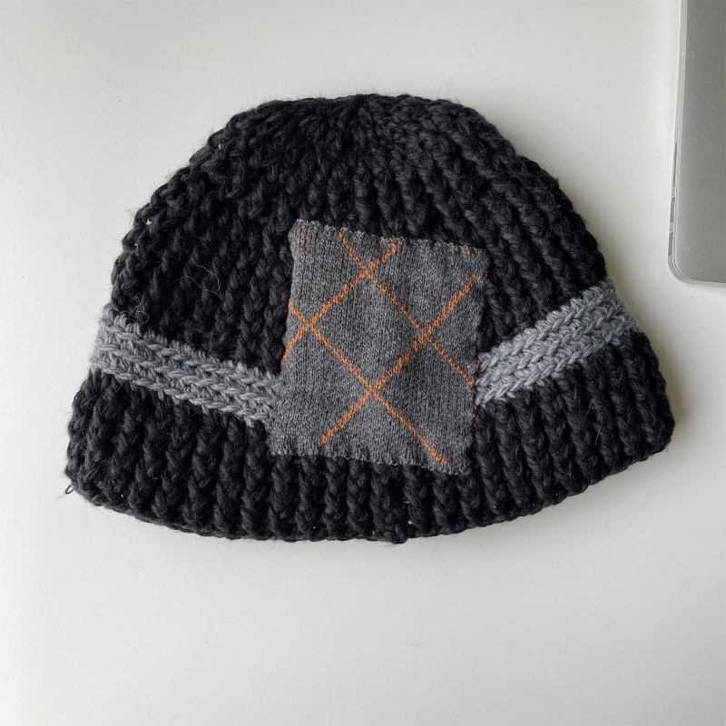 Mũ Tai Bèo Dệt Kim Dày Dặn Mềm Mại Giữ Ấm Mùa Đông Cho Người Lớn