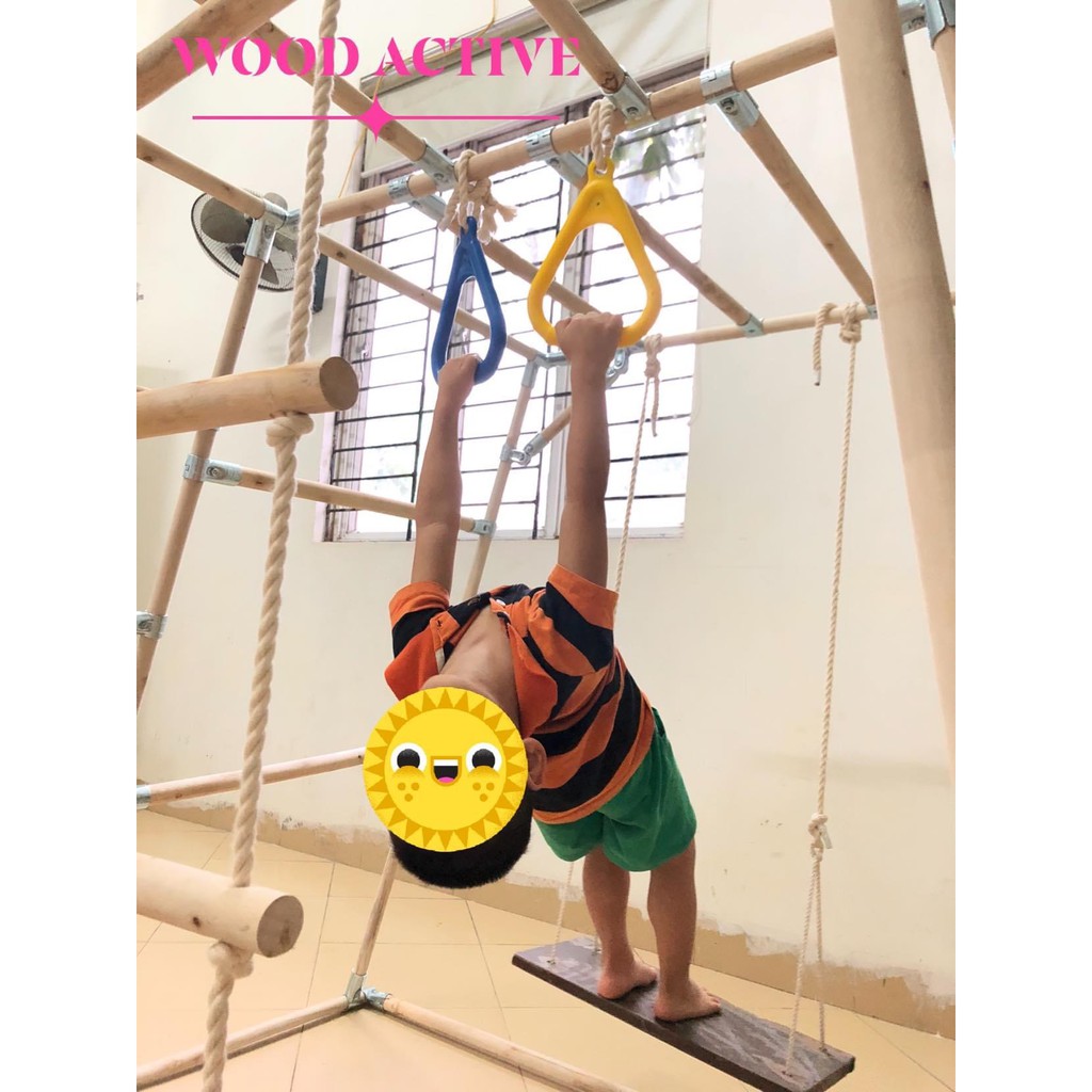 Thang dây, xích đu, tay đu🤾𝑭𝑹𝑬𝑬 𝑺𝑯𝑰𝑷🤾 siêu hot cho bé vận động, phụ kiện cho khung vận động