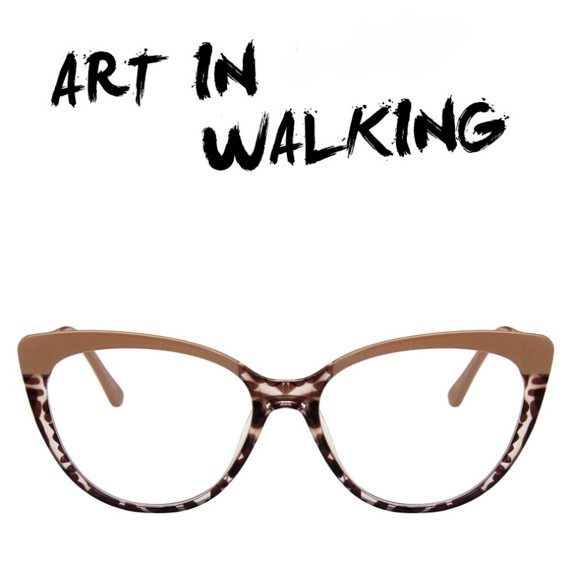 Kính tr90 gọng kim loại chống ánh sáng xanh thời trang cho nữ