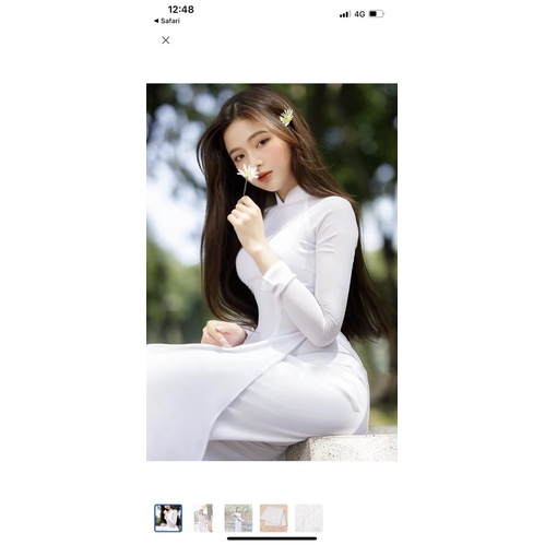 Áo dài học sinh kèm quần