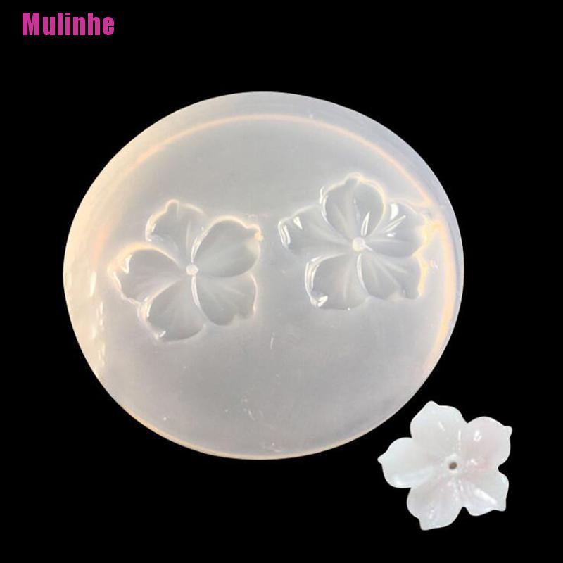 1 Khuôn Làm Kẹp Tóc Hình Hoa Bằng Epoxy Pha Lê DIY