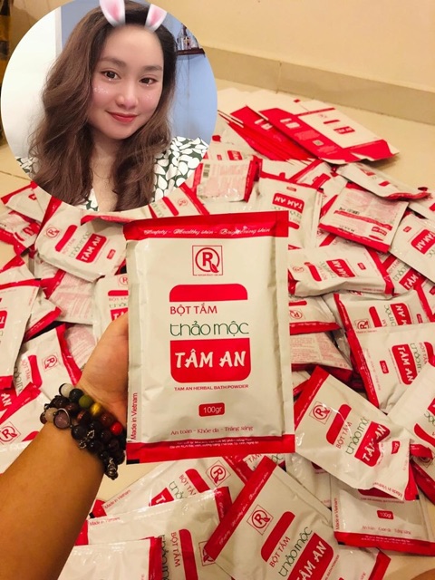 Bột tắm trắng thảo mộc Tâm An | BigBuy360 - bigbuy360.vn