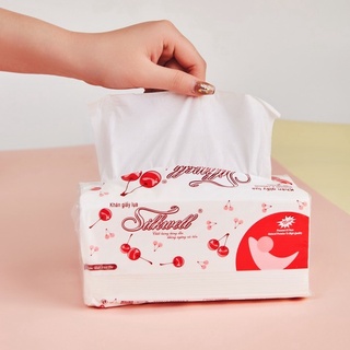 Giấy ăn rút SilkWell hàng đủ, 280 tờ mềm mại