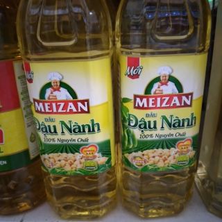 Dầu đậu nành nguyên chất Meizan 1lit
