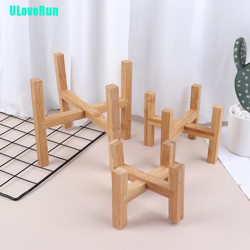Giá đỡ chậu cây bonsai bằng gỗ bền tiện dụng