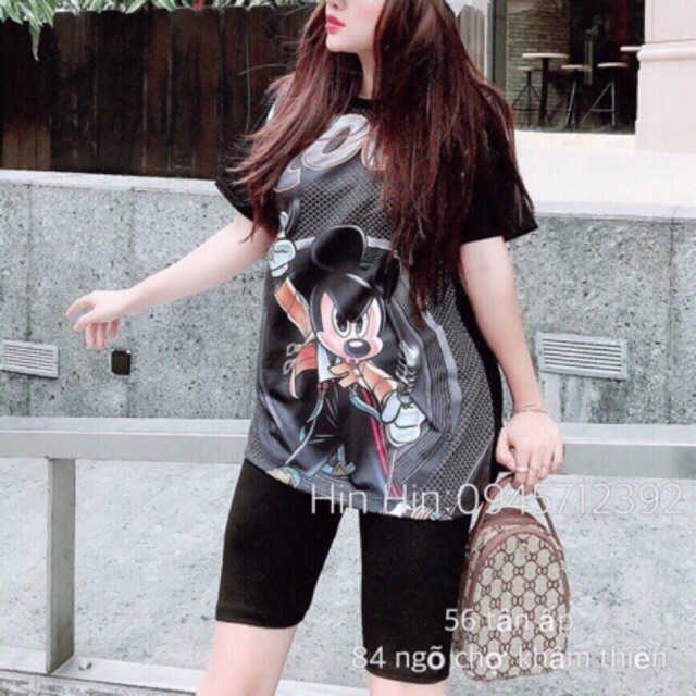 Bộ đồ thun lạnh áo cộc quần lửng