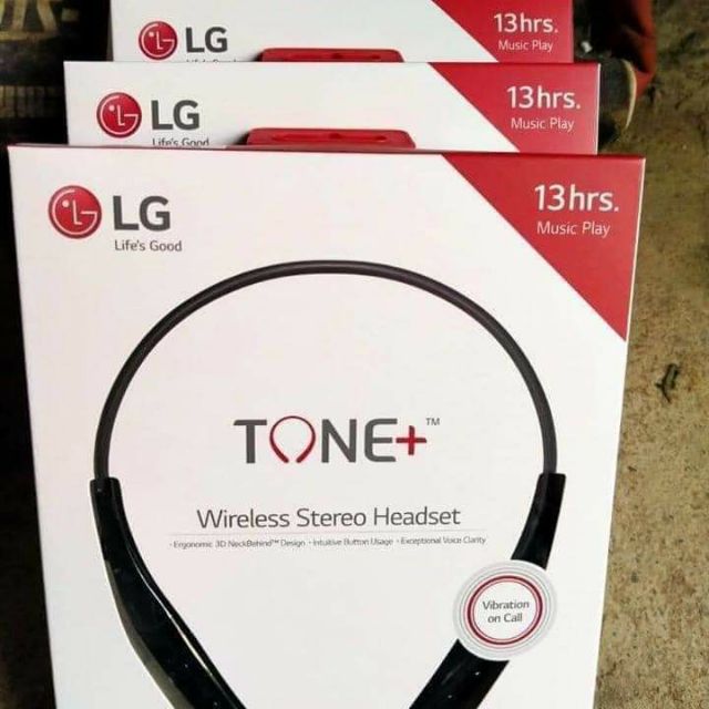 Tai nghe Bluetooth LG HBS 510 Black chính hãng