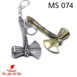 Móc khóa búa rìu Thor StormBreaker Infinity War kim loại cao cấp - MS074