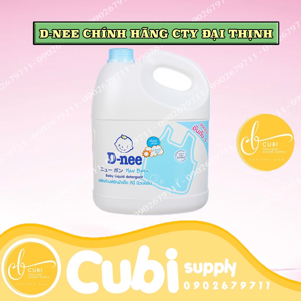 (HÀNG ĐẠI THỊNH) Nước Giặt Xả Dnee Thái Lan 3000ML