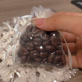 Túi Thơm Cà Phê Robusta Hạt Rang Treo Ô Tô