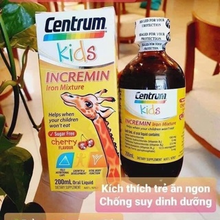 Siro cho trẻ biếng ăn Centrum Kids - 200ml
