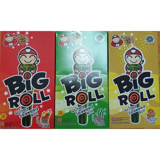 Snack Rong Biển Big Roll Hộp 12 Cây