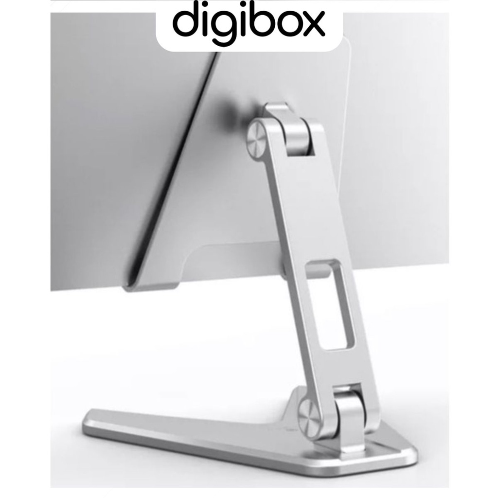 Giá đỡ điện thoại, máy tính bảng tablet P10, P25 cho iPhone, iPad, Surface, Samsung hợp kim nhôm, có thẻ gấp gọn