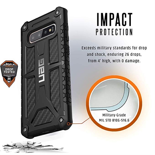 Ốp Điện Thoại Uag Monarch Cho Samsung Galaxy S10E S10 S10 + S7 S7Edge S8 S8 + S9 S9 + Note8 Note9