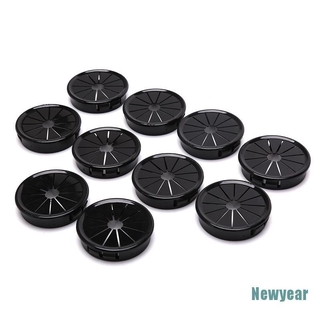 Set 10 vòng đệm lỗ luồn dây điện bằng nhựa đa năng