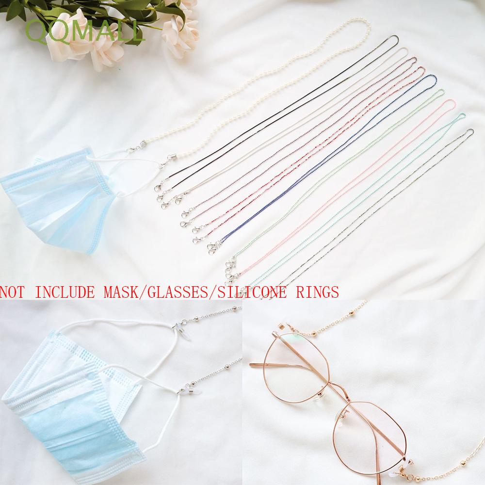 Dây đeo mắt kính gắn ngọc trai nhân tạo thời trang