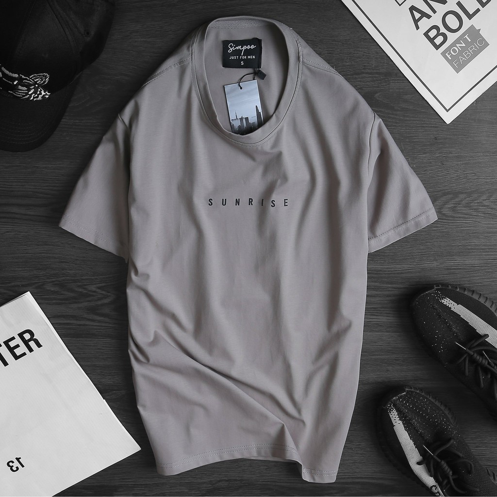 Áo thun Nam cổ tròn Sunrise- T015