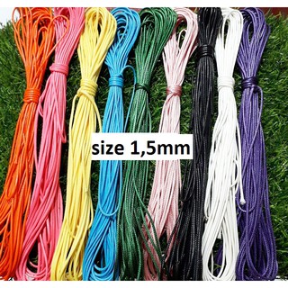Dây sáp bóng 10 mét / bó [ dây sáp 1.5mm - handmade ]