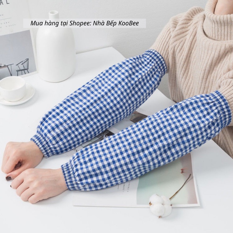 Bao ống bay làm bếp chống bẩn, chống ám mùi, ngăn bám dầu ống tay áo, chống trầy xước vải áo khi sử dụng máy tính(NB57)