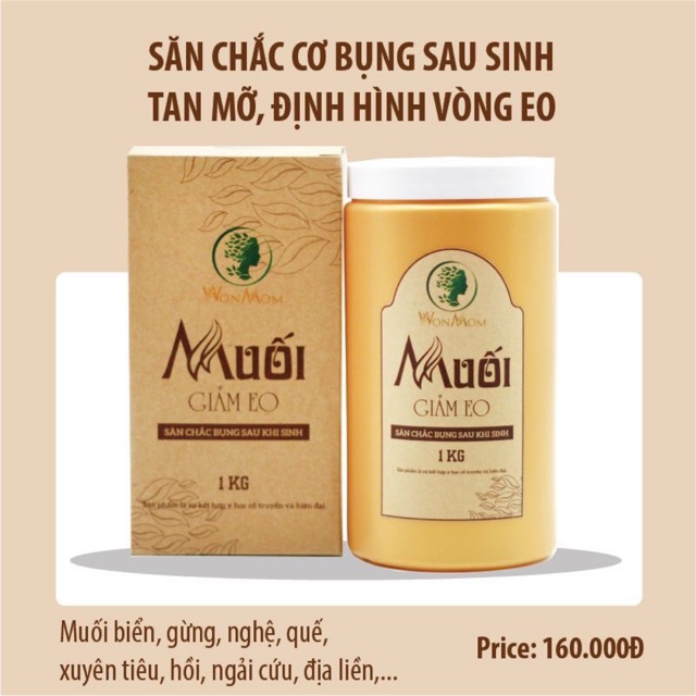 Muối giảm eo thảo dược