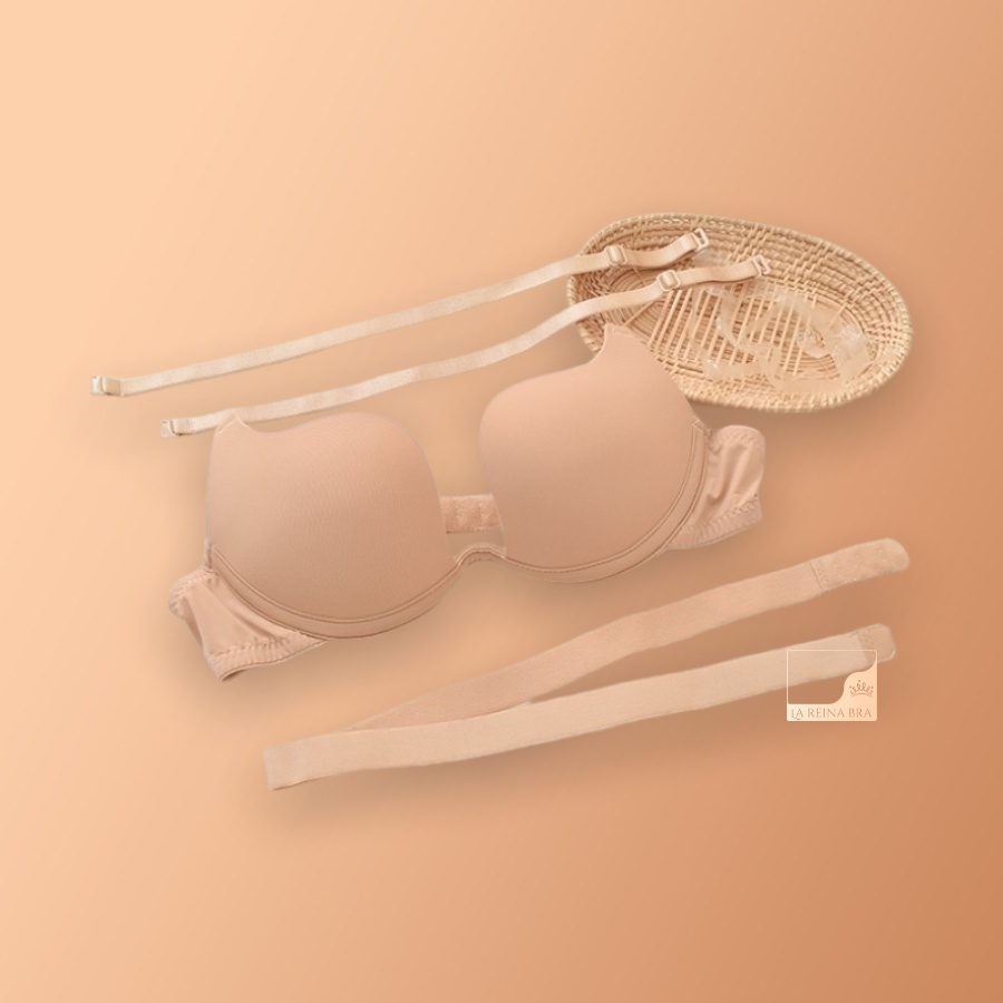ÁO LÓT nữ Multiway LA REINA BRA - LRAL006 có gọng nâng ngực tặng kèm dây nối mặc 6 kiểu