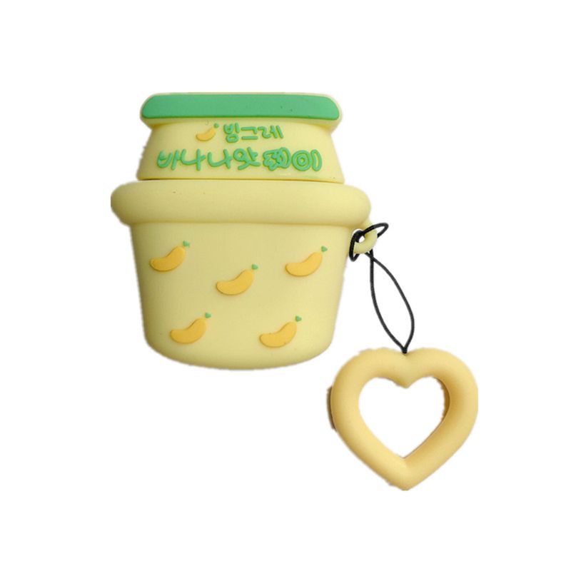 Vỏ Silicone Mềm Có Dây Đeo Bảo Vệ Hộp Sạc Tai Nghe Bluetooth Air Pods