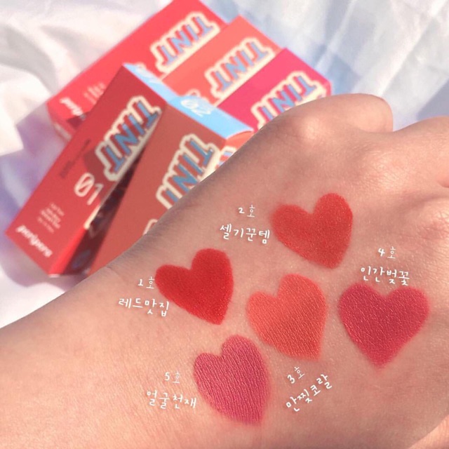 ( Sẵn ) SON KEM LÌ PERIPERA AIRY INK VELVET TINT 2019