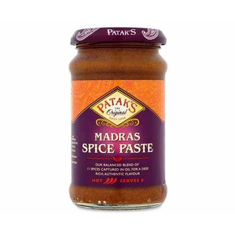 Sốt Cà Ri Ấn Độ Hữu Cơ Không Gluten Vegan Tikka Masala Patak's Curry Paste 283g