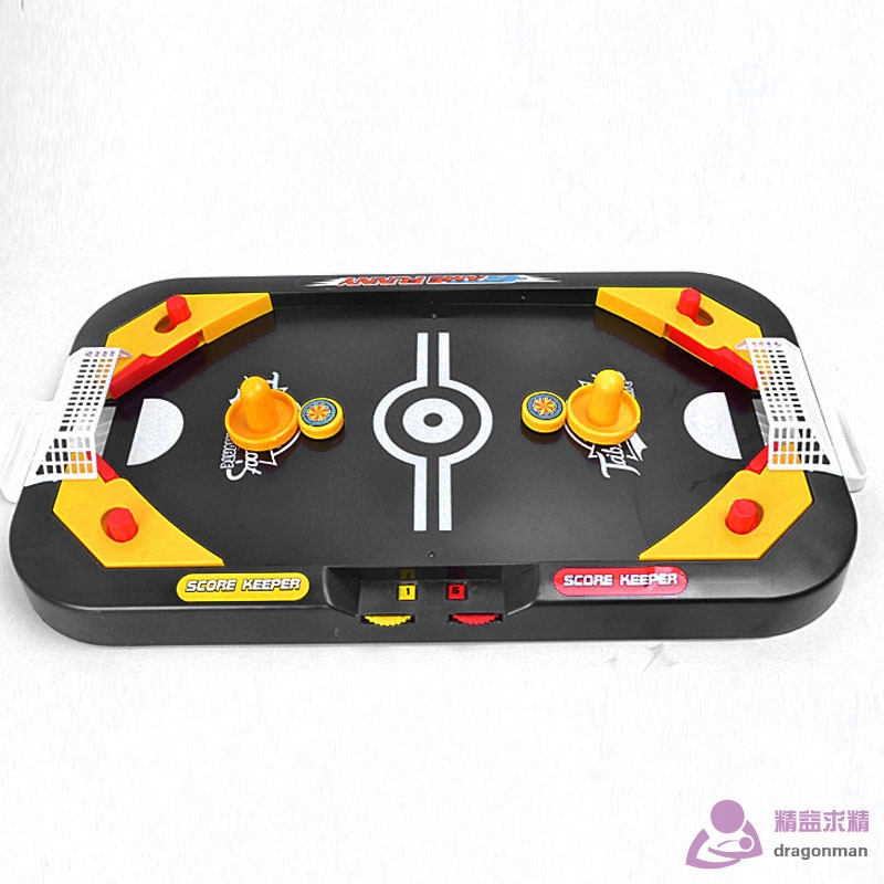 Dragon★ 2 In 1 Mini Hockey Soccer Game Arcade Style Ice Hockey Table Play Family Interactive Sports Kids Fun Toy Gifts