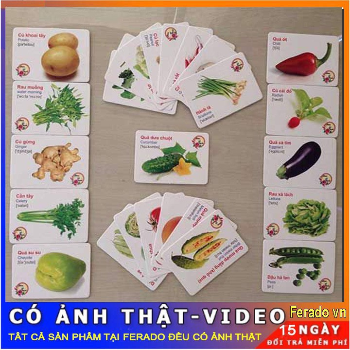 Bộ thẻ học thông minh 16 chủ đề cho bé yêu