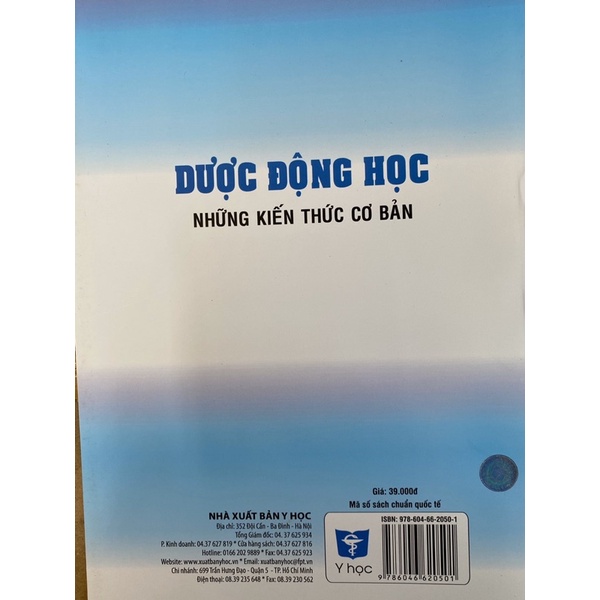 Sách - Dược động học những kiến thức cơ bản