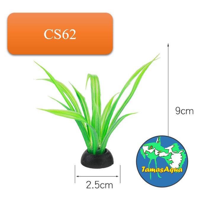 Cây cảnh, cây trang trí nhựa cho hồ cá, hồ tép thủy sinh