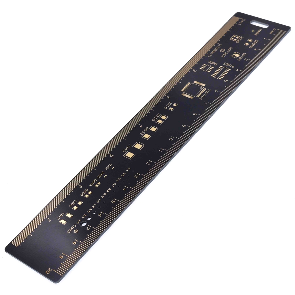 Thước đo lường 180 độ cho 15cm 20cm 25cm 30cm PCB Chip IC SMD Diode đa năng