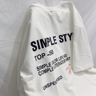 Áo Thun SIMPLE UNISEX Cổ Tròn